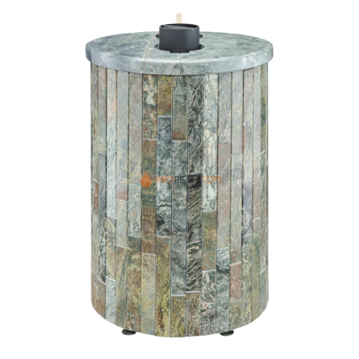 Дровяная печь для бани Ферингер Уют-18 до 18 м³ - Жадеит наборный