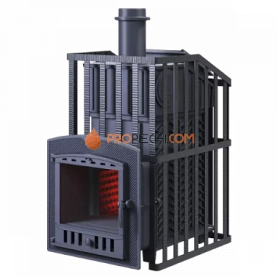 Чугунная печь для бани Гефест GFS ЗК 18П2 Ураган