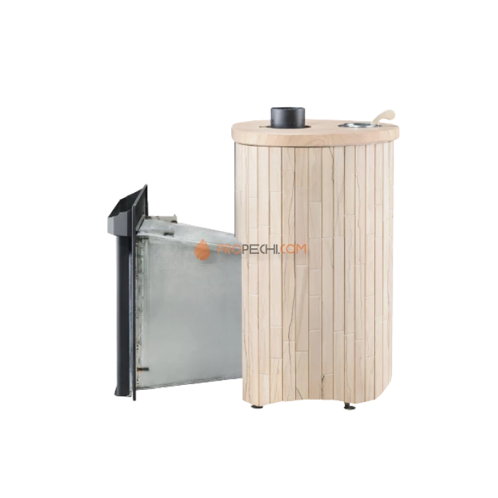 Дровяная печь для бани Ферингер Макси До 38 м³ - Окаменевшее дерево наборный