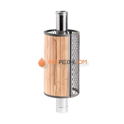 Сетка-каменка комбинированная ламель "Окаменевшее дерево" наборный