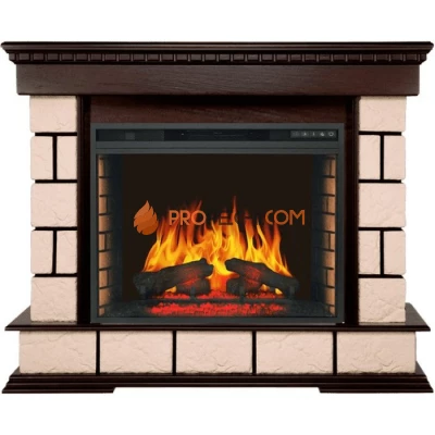 Каминокомплект Royal Flame Shateau - Темный дуб с очагом Vision 28 EF LED FX