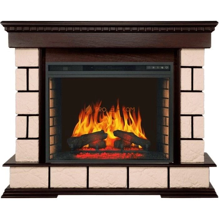 Каминокомплект Royal Flame Shateau - Темный дуб с очагом Vision 28 EF LED FX