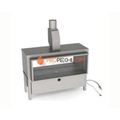 Газовая топка Vero Design Gala Туннель (1250x500 мм) D130/200 мм, горелка VLK burner