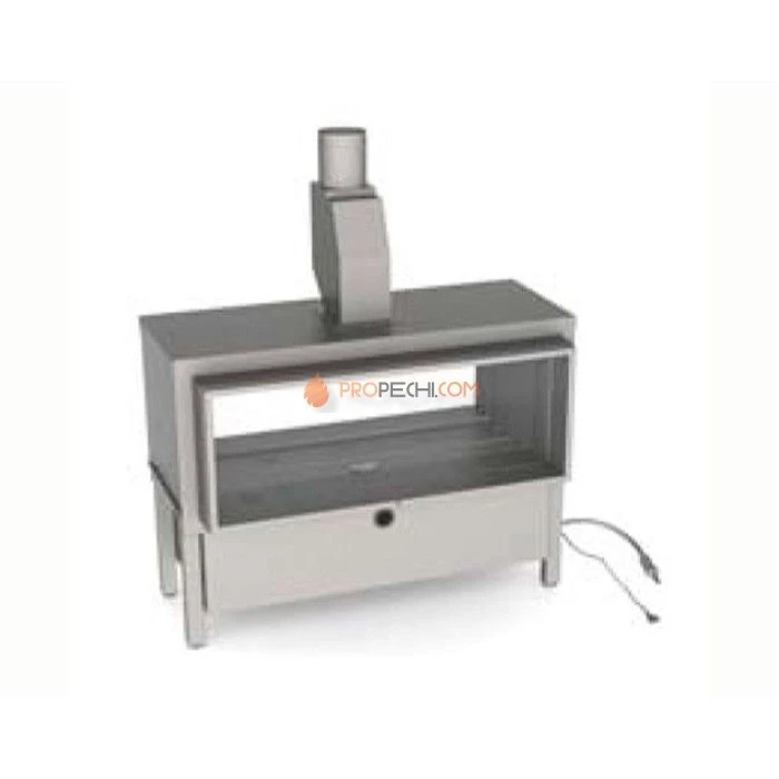 Газовая топка Vero Design Gala Туннель (1250x500 мм) D130/200 мм, горелка VLK burner