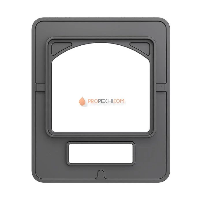 Дверка Везувий каминная 290 Антрацит