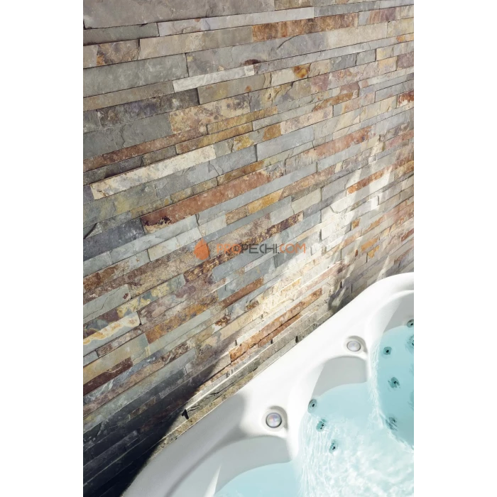 Панель Сланец мультиколор нарезка (70х300мм) упак. (20шт/0,42м2)