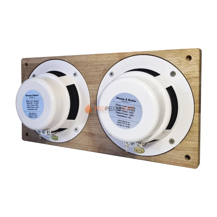 Влагостойкий динамик SW 525 Wood двойной Прямоугольник