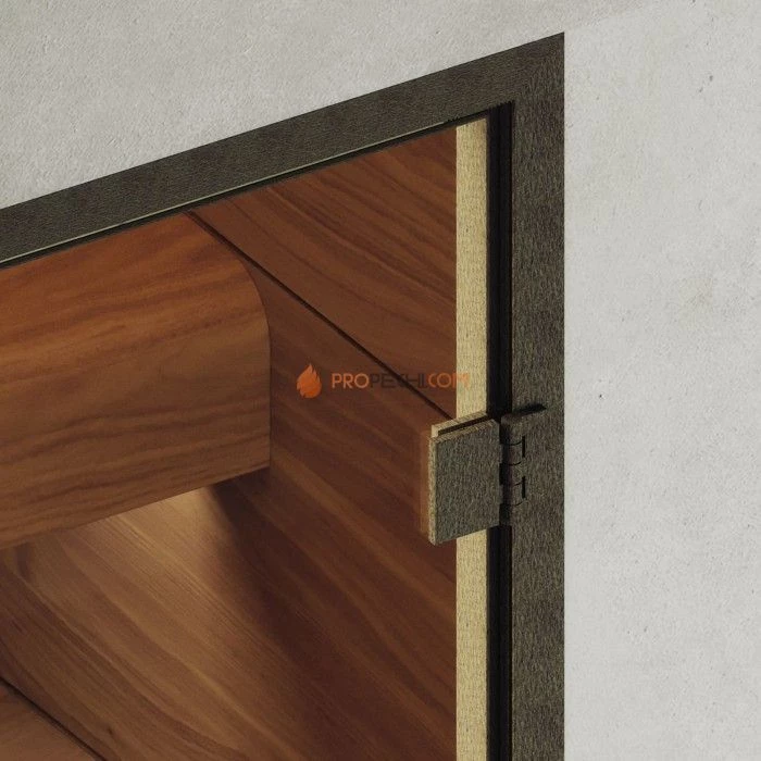 Дверь для хамама DoorWood АРТ Wood 125 Бронза, 2100x800 мм