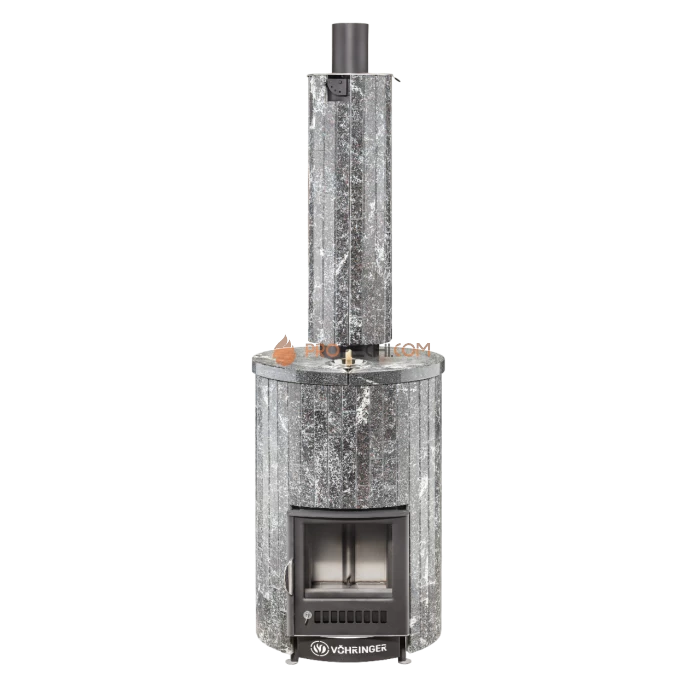 Дровяная печь для бани Ферингер Уют-25 до 25 м³ - Амфиболит наборный