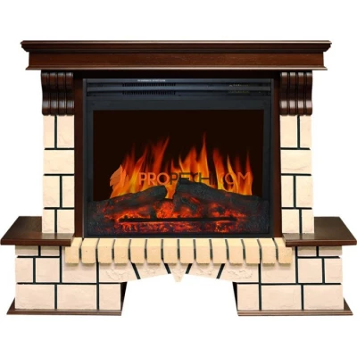 Каминокомплект Royal Flame Pietra Assembly - Темный дуб (Разборный) с очагом Jupiter FX New