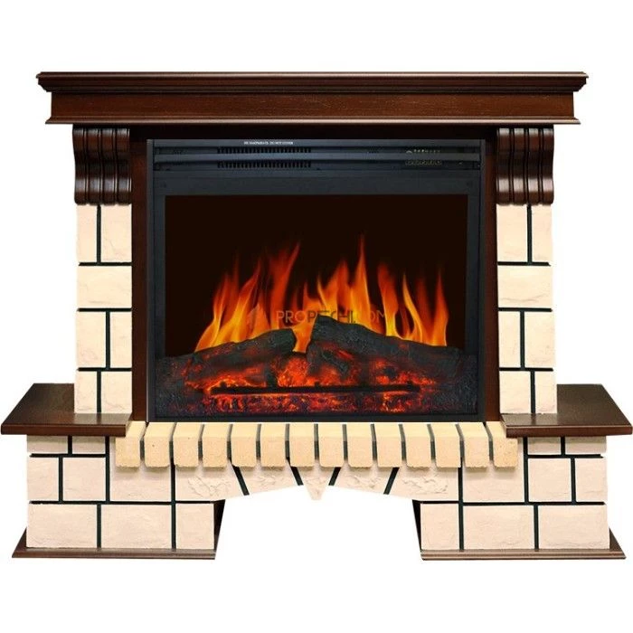 Каминокомплект Royal Flame Pietra - Темный дуб с очагом Jupiter FX New