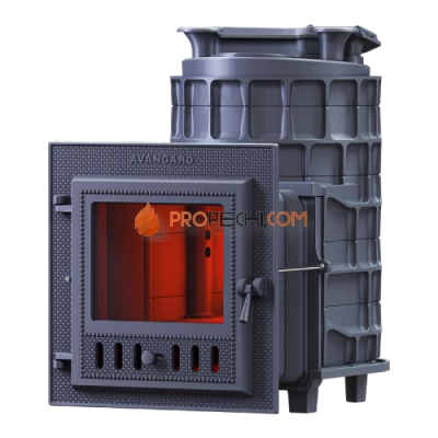 Чугунная печь для бани Гефест Авангард ЗК 24М