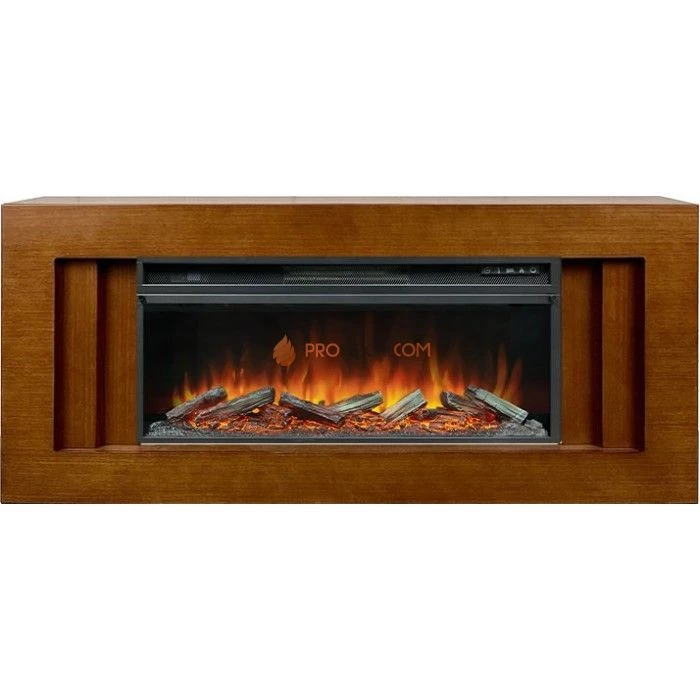 Каминокомплект Royal Flame Line 42 - Орех с очагом Vision 42 LOG LED