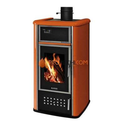 Отопительная печь Klover BELVEDERE 20 (охра)