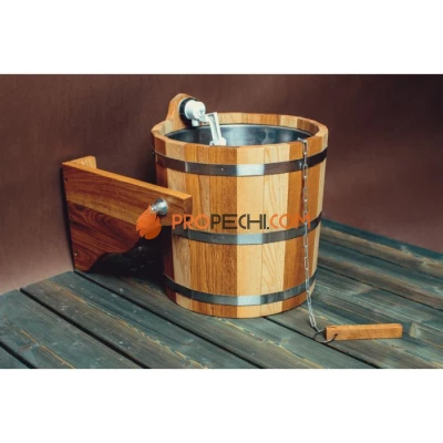 Обливное устройство 20л. с нерж. вставкой Дуб