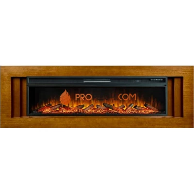 Каминокомплект Royal Flame Line 60 - Орех с очагом Vision 60 LOG LED