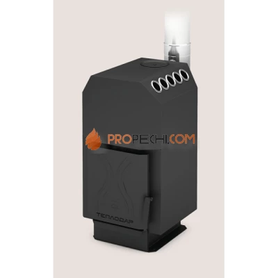 Отопительная печь Теплодар ТОП-модель-140 со стальной дверцей