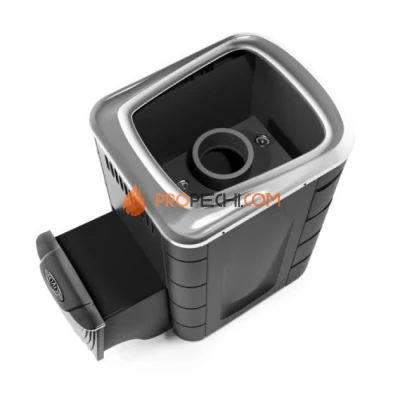 Печь для бани Термофор Каронада Мини Heavy Metal ДН антрацит