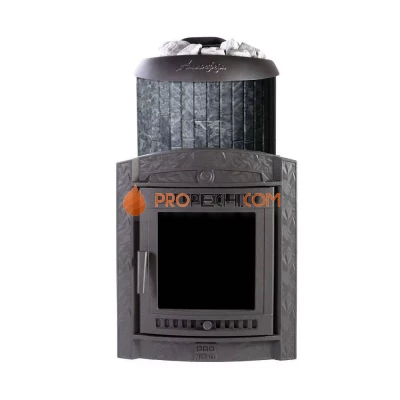 Банная печь Атмосфера XL в ламелях "Талькохлорит" наборный