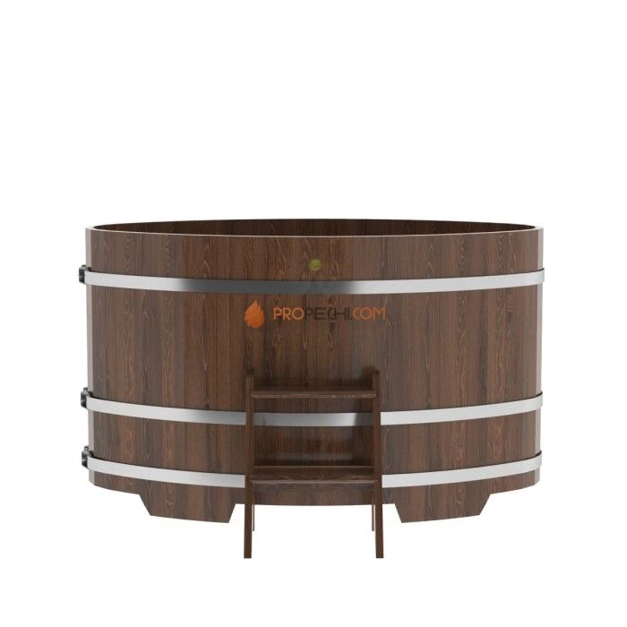 Купель BentWood овальная из мореного дуба 0,92х1,66