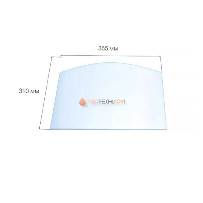 Стекло для дверцы Везувий 240