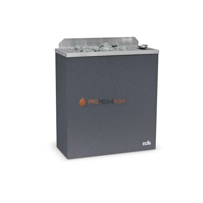 Электрическая печь EOS Bi-O-Gracil W 7,5 кВт Anthracite со встроенным парогенератором