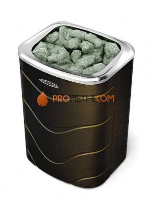 Печь для бани Термофор Примавольта 3кВт черная бронза