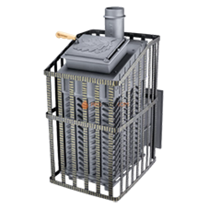 Чугунная печь для бани Гефест GFS ЗК 40П Ураган