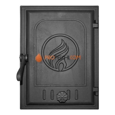 Дверца K413 топочная 250х350 мм герметичная