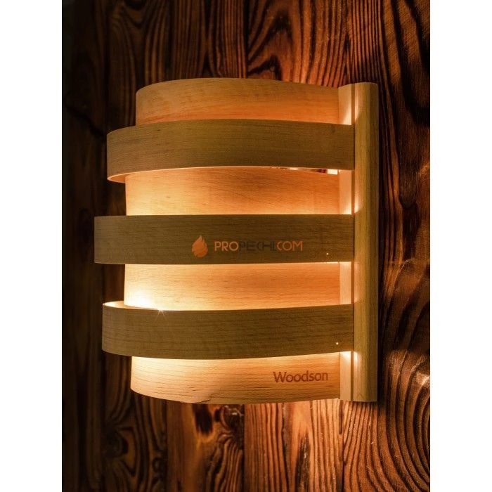 Абажур Woodson S3 прямой Компакт, ольха