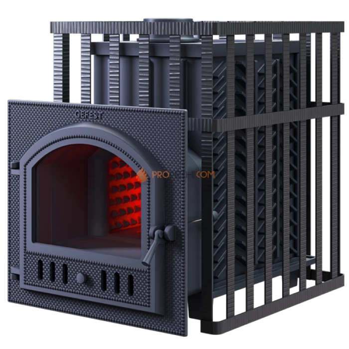 Чугунная печь для бани Гефест GFS ЗК 25П в сетке