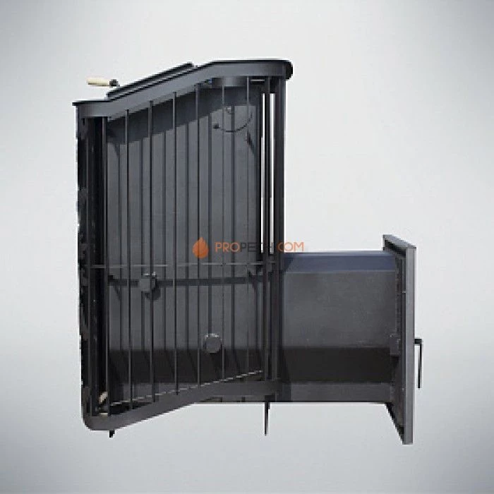 Дровяная печь для бани Варвара Терма Каменка удлиненная