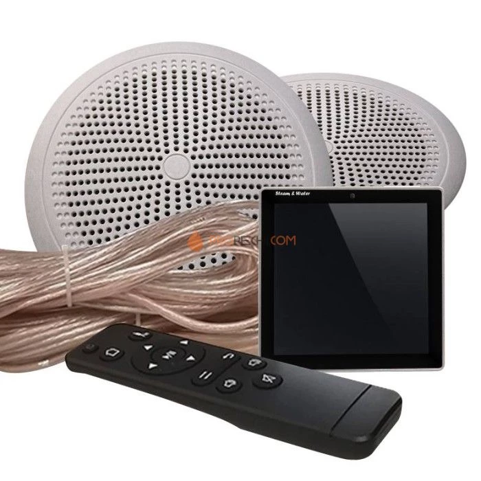 Комплект акустической системы встраиваемый SW-Sensor-2 Black (две колонки, круг)