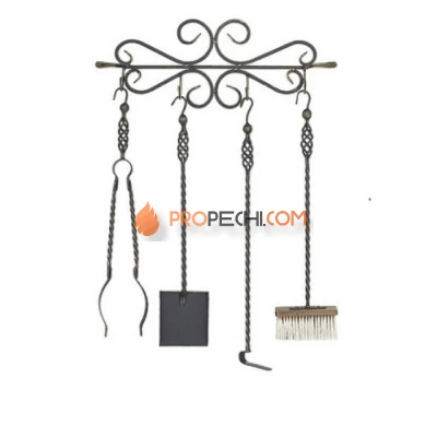 Каминный набор Везувий Кованный N160B