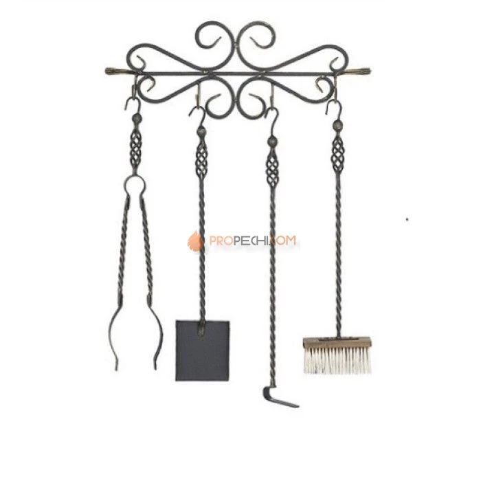 Каминный набор Везувий Кованный N160B