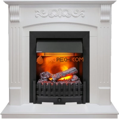 Каминокомплект Dimplex Sorrento - Белый дуб с очагом Danville Black FB2