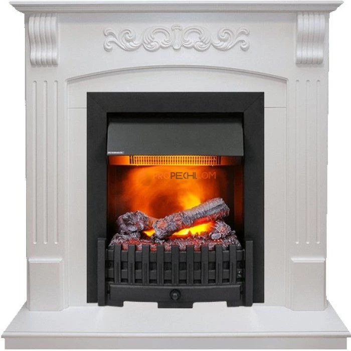 Каминокомплект Dimplex Sorrento - Белый дуб с очагом Danville Black FB2