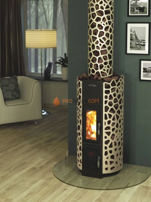 Печь отопительная TMF САФАРИ беж.