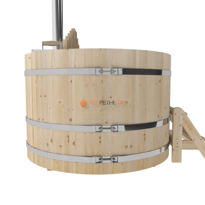 Фурако BentWood из кедра D=1.5 с внутренней печкой стандарт