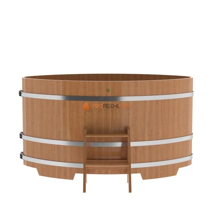 Купель BentWood овальная из натурального дуба 1,15х1,83