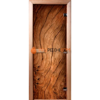 Дверь для бани DoorWood Фотопечать А052, 1700x700 мм