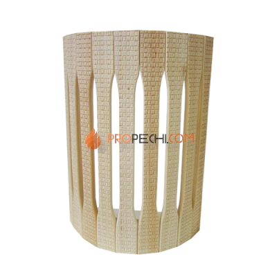 Абажур угловой МУ-2 с тиснением Плетёнка