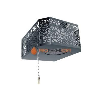 Обливное устройство ИзиСтим КАСКАД 30 в кожухе Хохлома черный