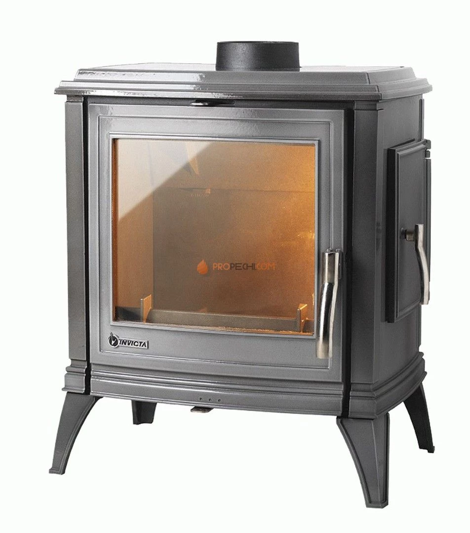 Печь-камин Invicta Sedan M графит эмаль NEW
