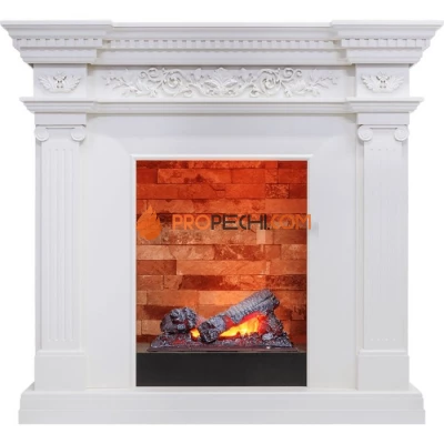 Каминокомплект Dimplex Amalfi - Белый дуб с очагом Cassette 400 NH