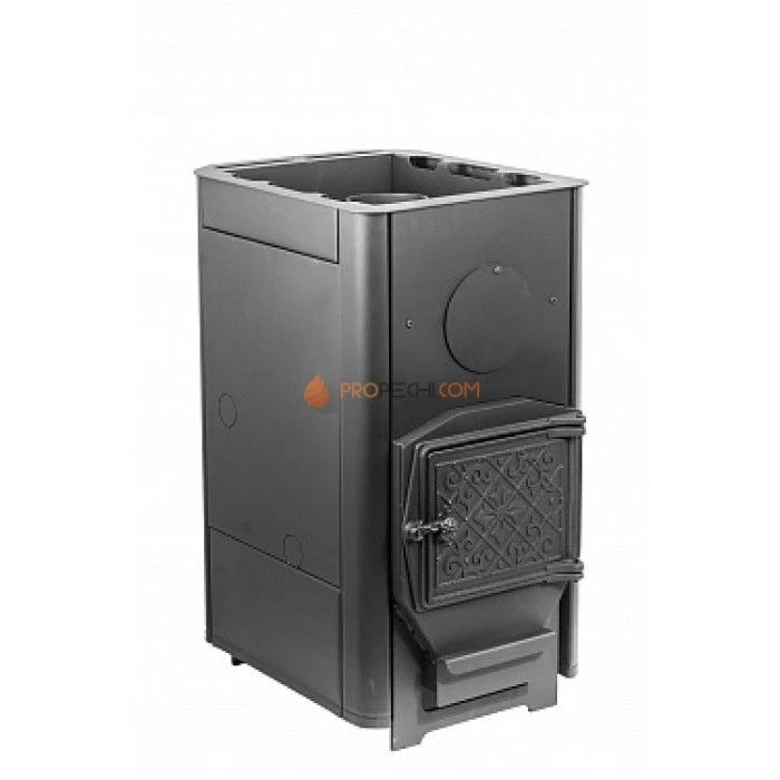 Дровяная печь для бани Варвара Мини укороченная топка