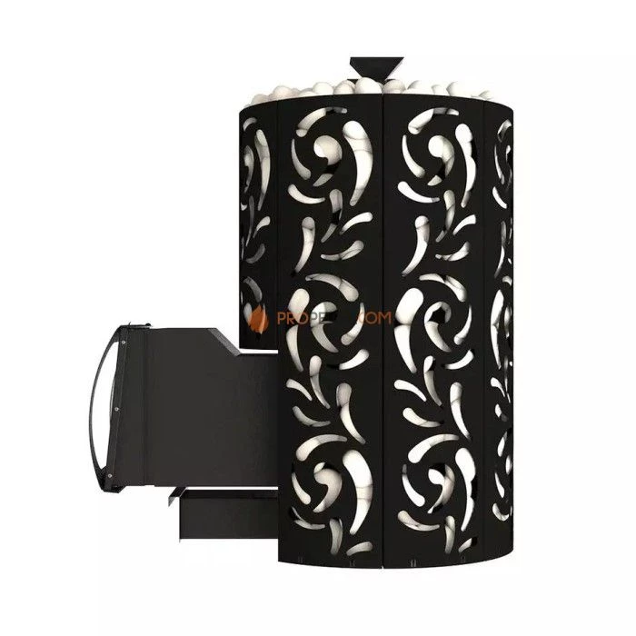 Дровяная печь для бани Grill’D Violet Long Window Max