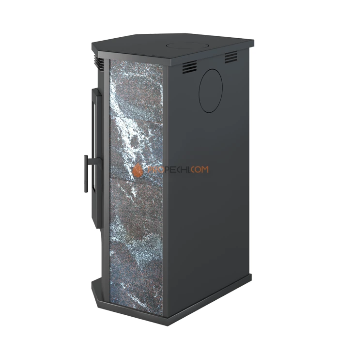 Печь-Камин ASTON 12 кВт (200 м³) Призматик (Амфиболит)