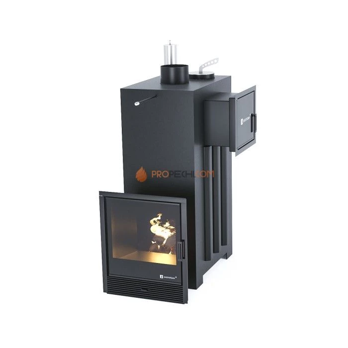 Дровяная печь для бани ИзиСтим Геленджик М2 Правая