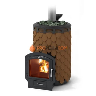 Печь для бани  Термофор Альфа Панголина Лайт Inox ЧДБСЭ ЗК терракота